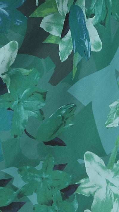 Vestido Largo Satinado Verde Esmeralda