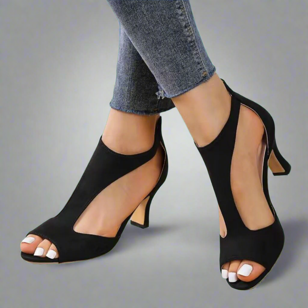 Zapatos de mujer – Elegancia negra con comodidad asegurada
