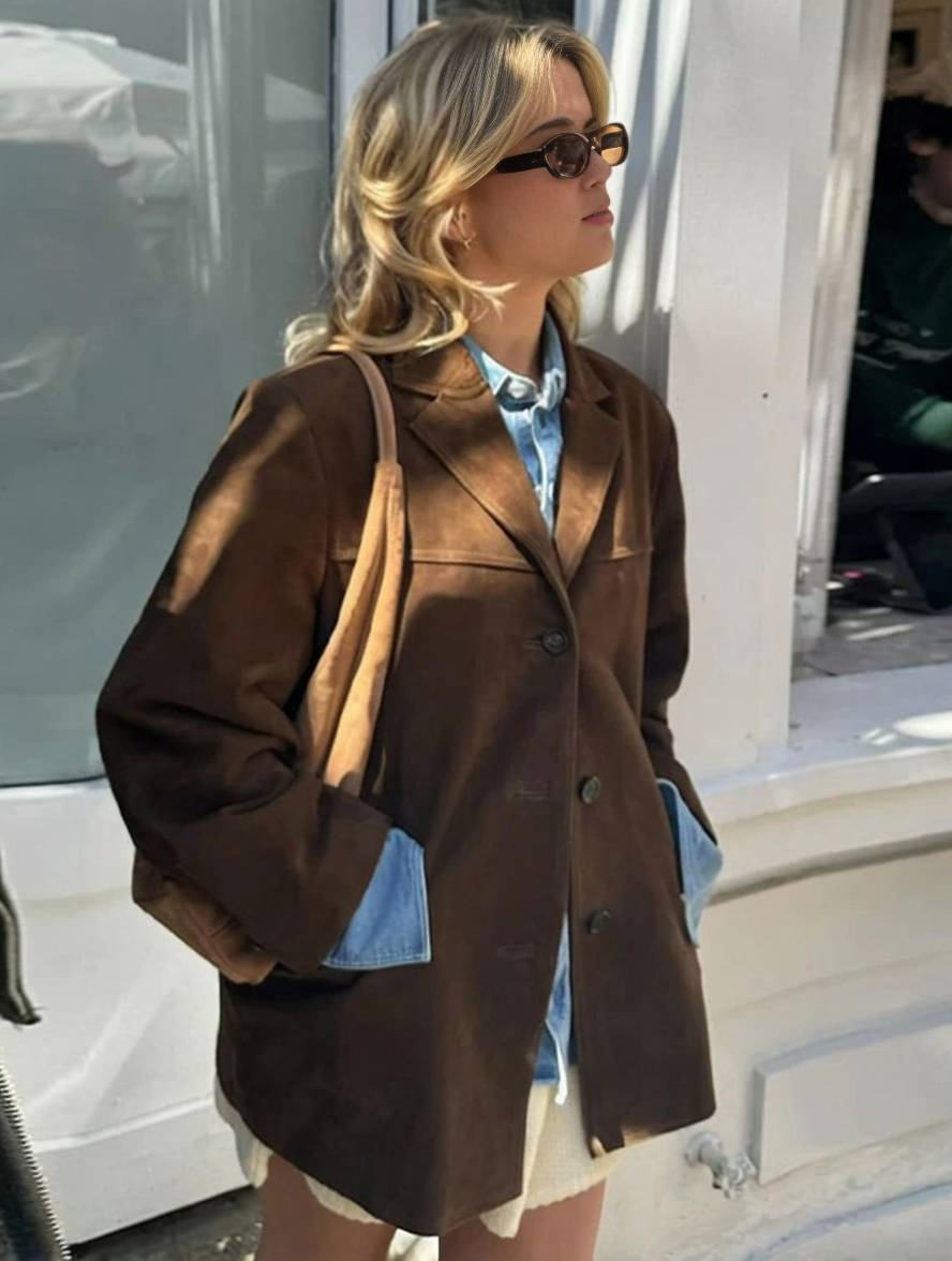 Chaqueta “Olivia” – Estilo vintage con toque moderno