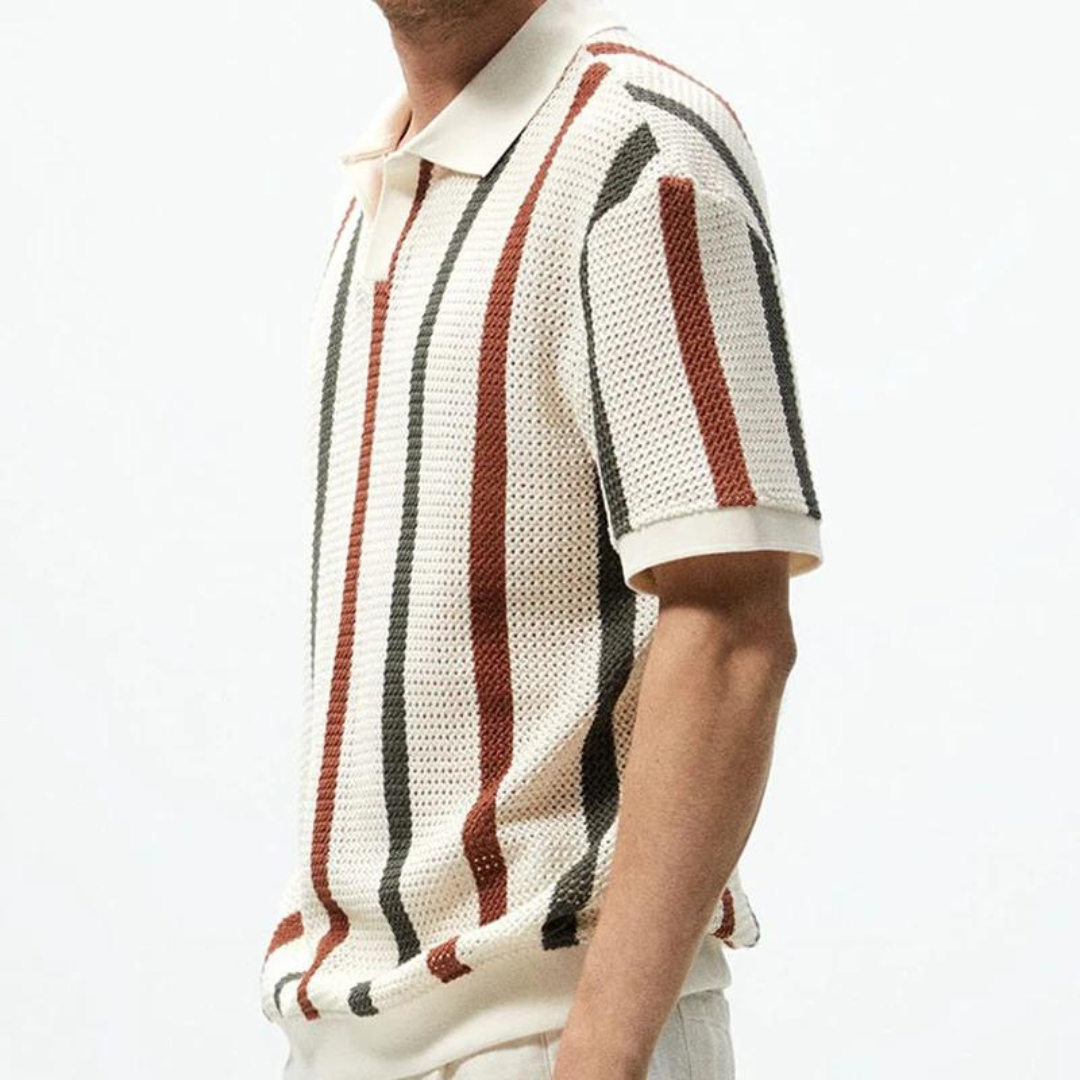 Camisa Polo de Hombre – Estilo Retro con Frescura Moderna