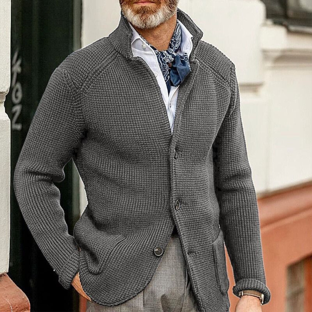 Chaqueta de Hombre – Elegancia Clásica con Calidez Sofisticada