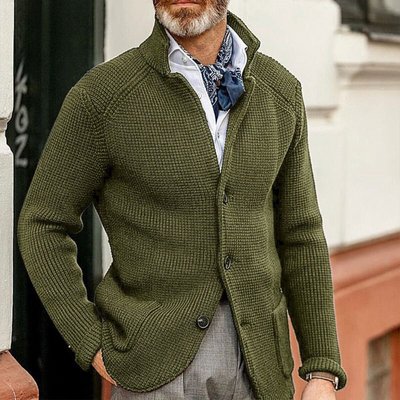 Chaqueta de Hombre – Elegancia Clásica con Calidez Sofisticada