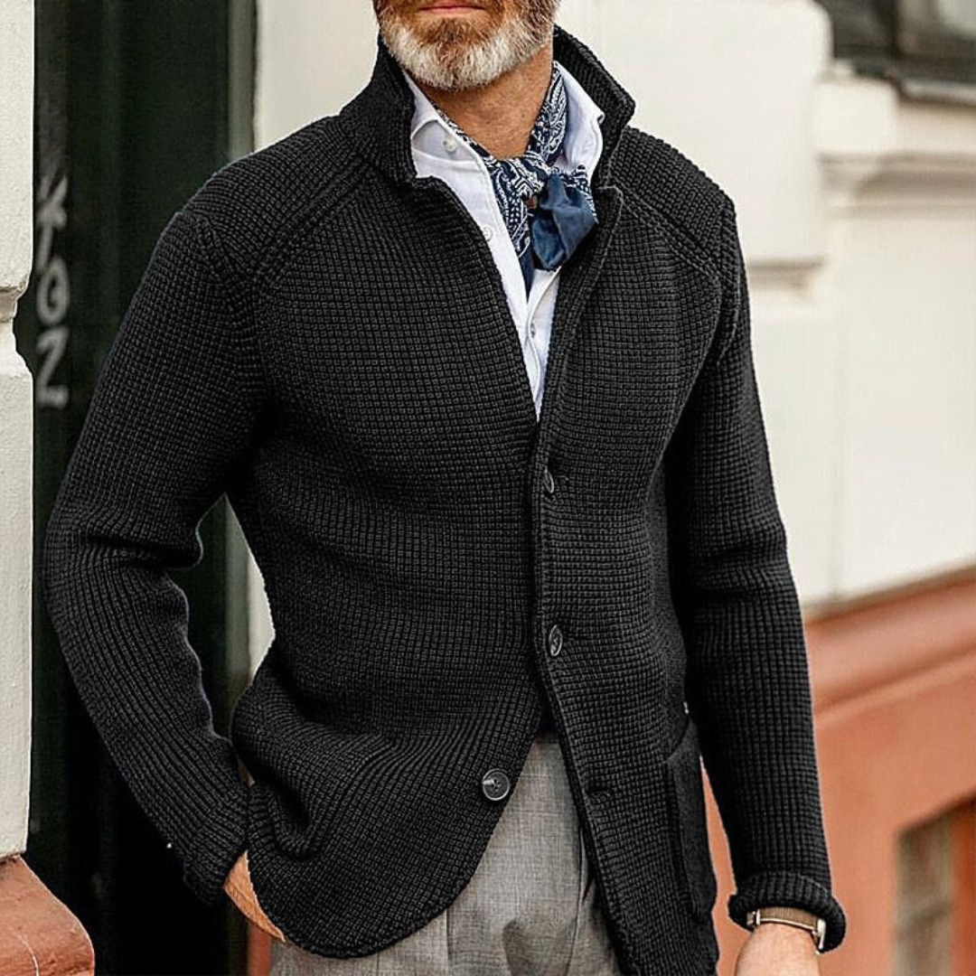 Chaqueta de Hombre – Elegancia Clásica con Calidez Sofisticada