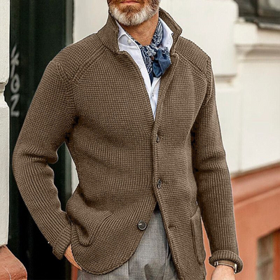 Chaqueta de Hombre – Elegancia Clásica con Calidez Sofisticada