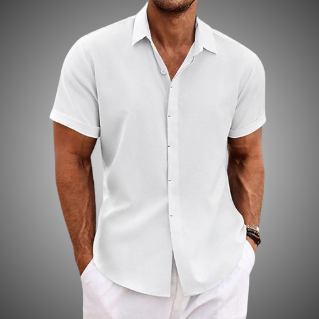 Camisa de Hombre – Frescura Natural con Estilo Atemporal