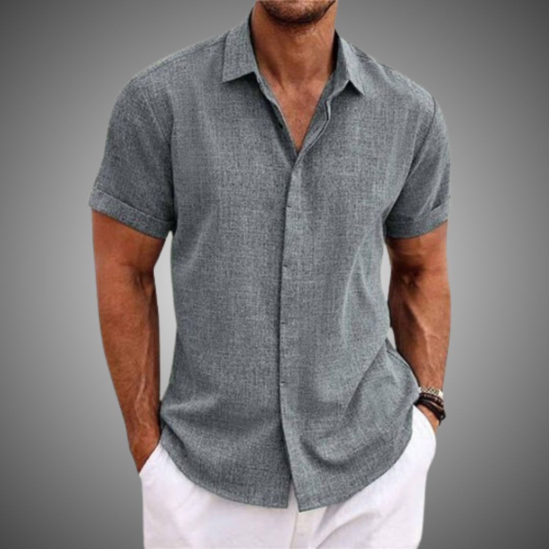Camisa de Hombre – Frescura Natural con Estilo Atemporal