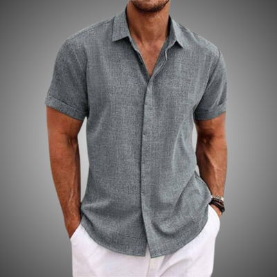 Camisa de Hombre – Frescura Natural con Estilo Atemporal