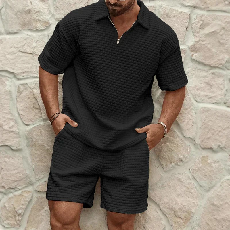 Conjunto de Hombre – Estilo Relajado con Toque Moderno