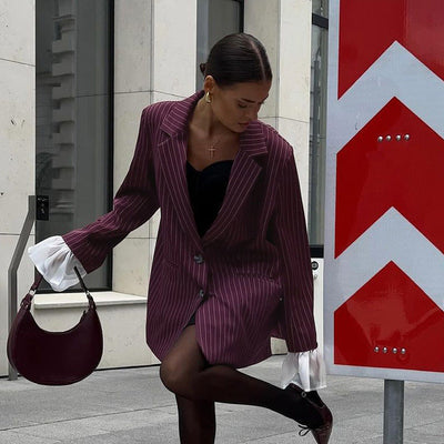 Blazer “Viola” – Elegancia atrevida con esencia vintage