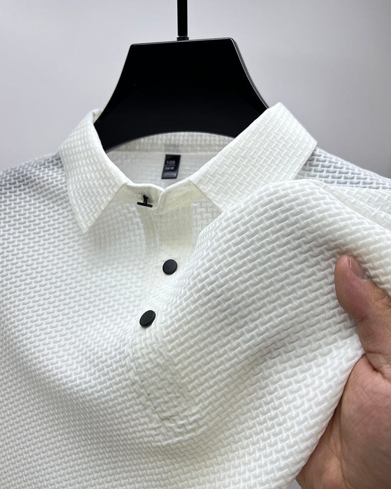 Camisa de Hombre – Textura Moderna con Estilo Sofisticado