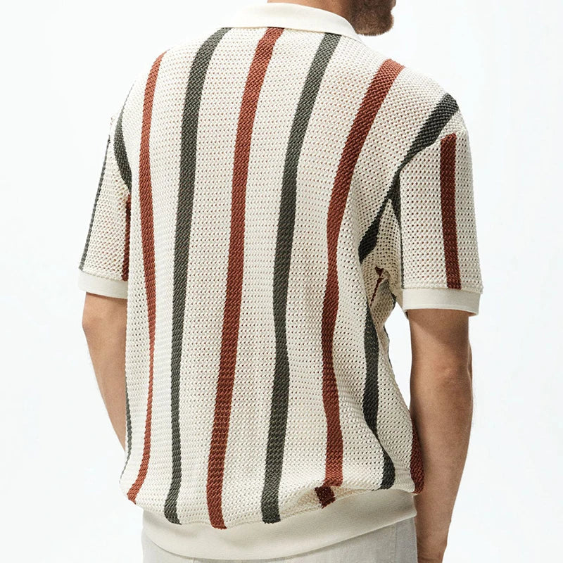 Camisa Polo de Hombre – Estilo Retro con Frescura Moderna