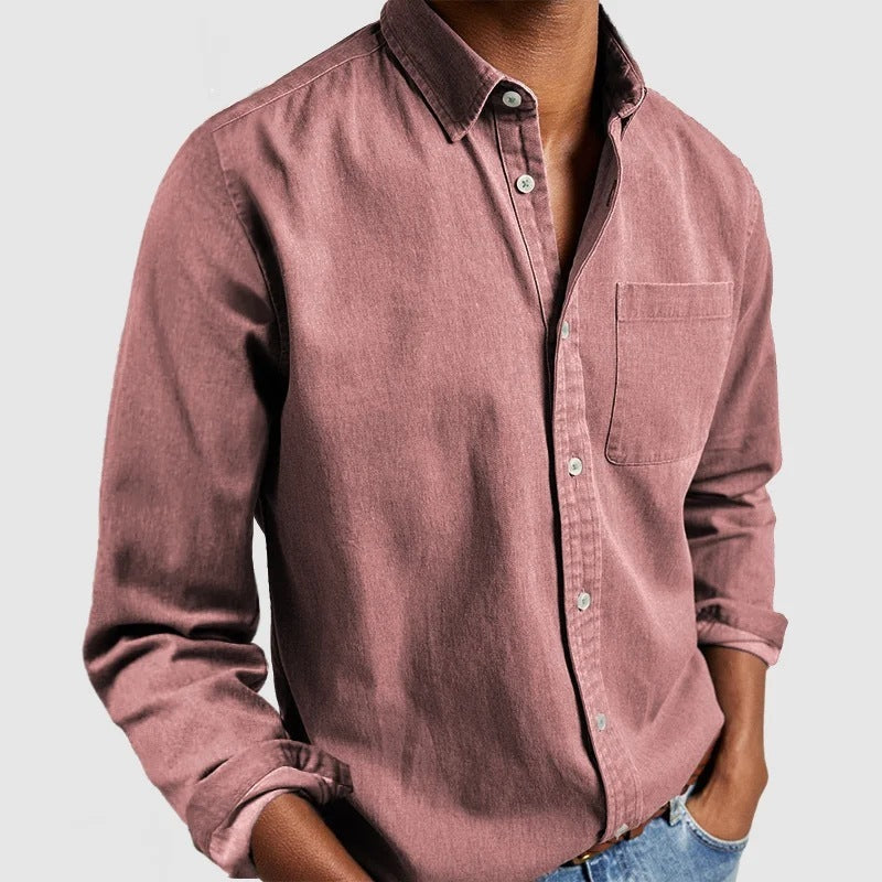 Camisa de Hombre – Estilo Casual con Toque Moderno