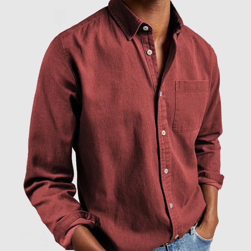Camisa de Hombre – Estilo Casual con Toque Moderno