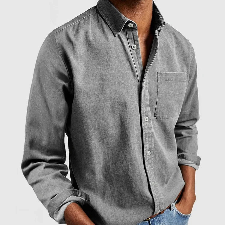 Camisa de Hombre – Estilo Casual con Toque Moderno