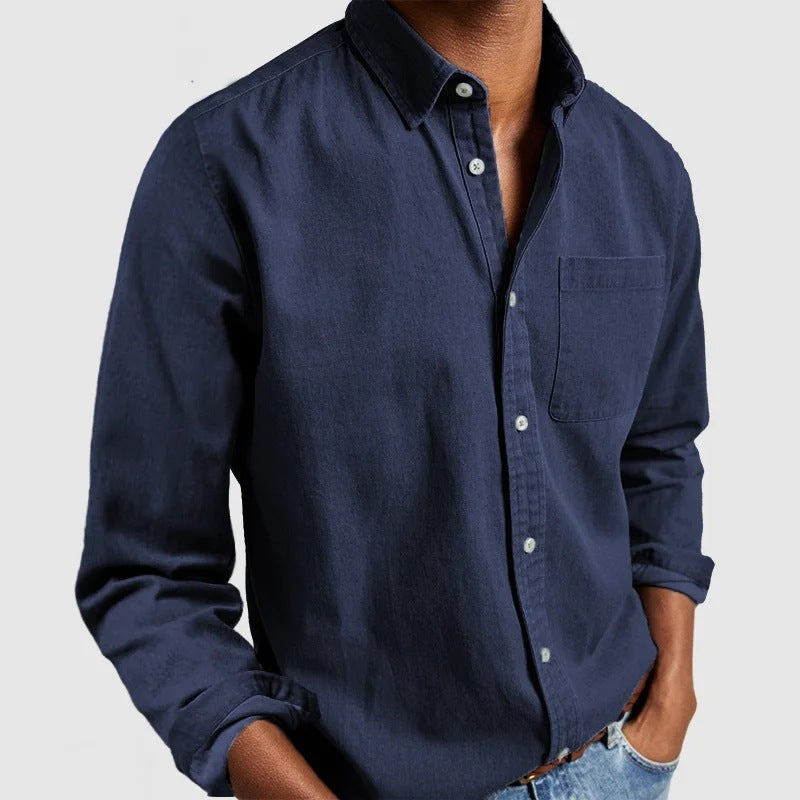 Camisa de Hombre – Estilo Casual con Toque Moderno