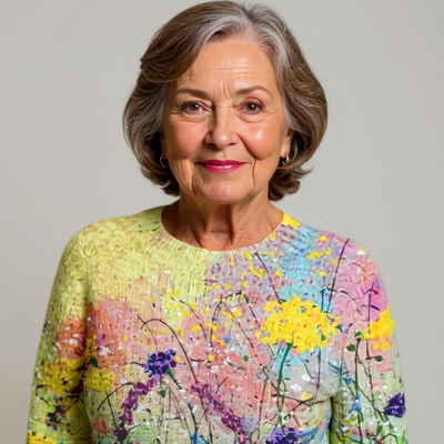 Jersey de mujer – Colores de primavera en cada hilo