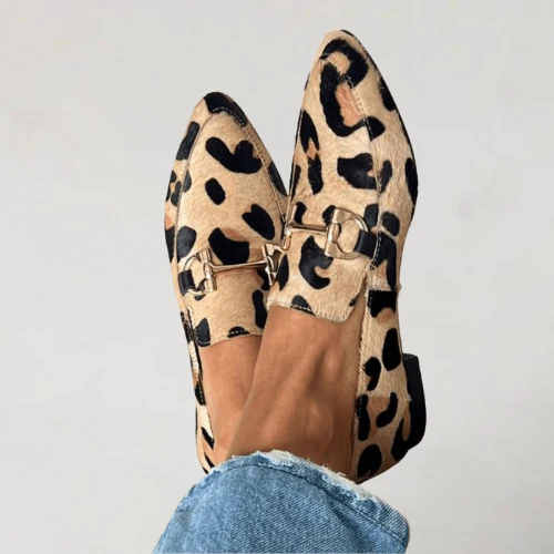 Mocasines Animal Print – El Clásico con Toque Salvaje