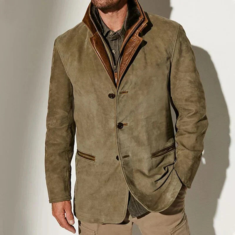 Chaqueta de Hombre – Estilo Robusto con Elegancia Atemporal