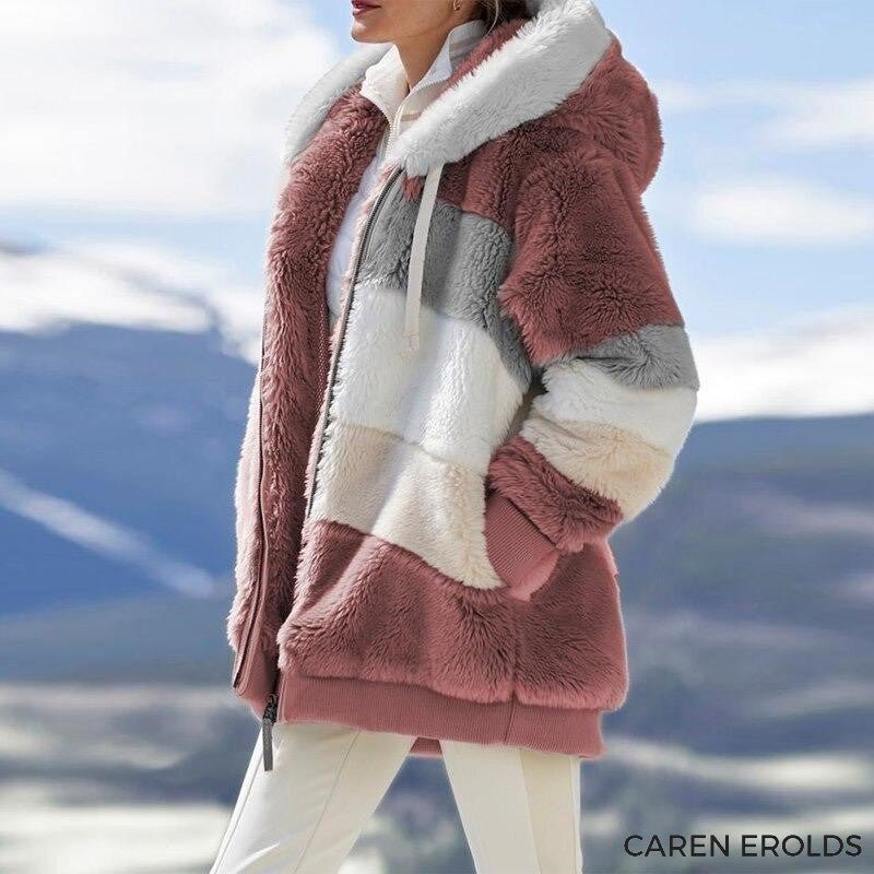 Chaqueta de mujer – Calidez suave con encanto invernal
